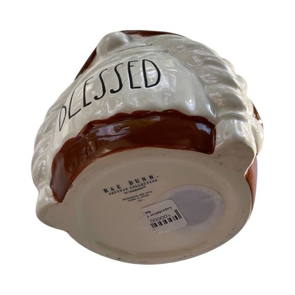 Rae Dunn Artisan Collection from Magenta Thanksgiving Gnome Blessed NWT - Picture 4 of 5